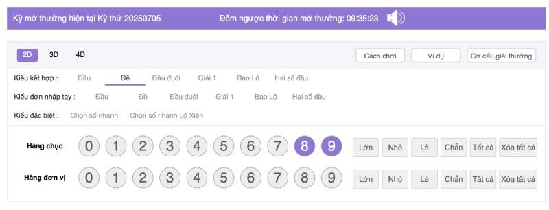 Bắt lô rơi từ giải đặc biệt