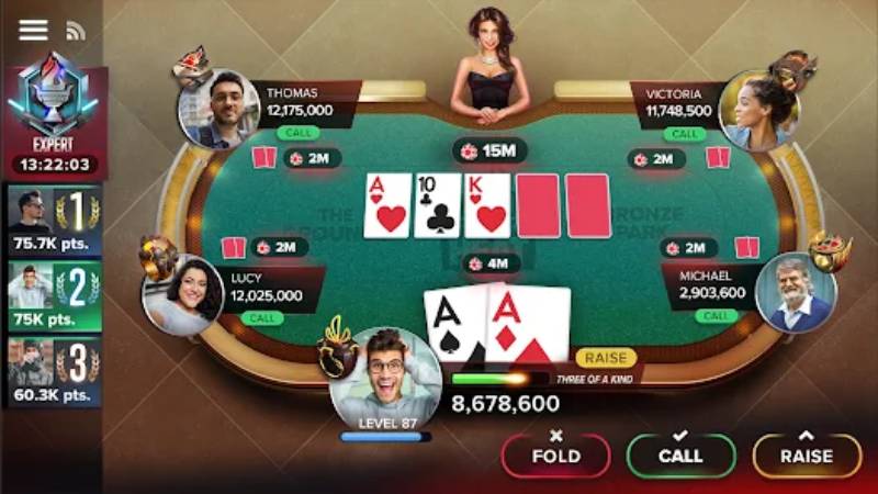 Luật chơi Poker cơ bản trên Thabet
